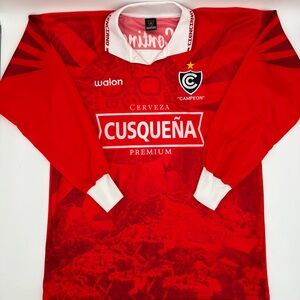 Club Cienciano 2003/2004 ORIGINAL Walon Vintage Rare Long Sleeve Soccer Jersey